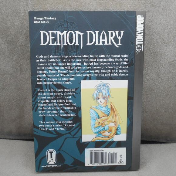 Demon Diary Vol 1 English Manga by Lee Chi-Hyong/Kara Tokyopop 2003 Yaoi - Picture 2 of 8
